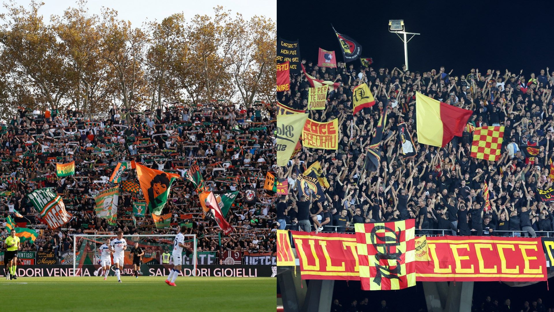 Venezia Lecce fans