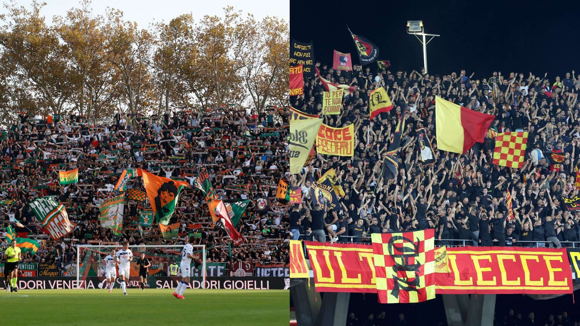Venezia Lecce fans