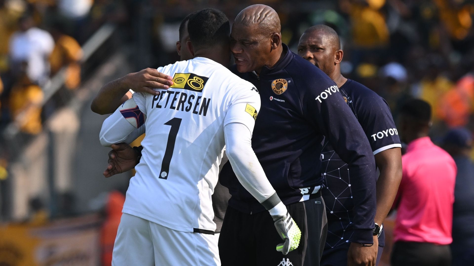 Brandon Petersen and Molefi Ntseki, Kaizer Chiefs