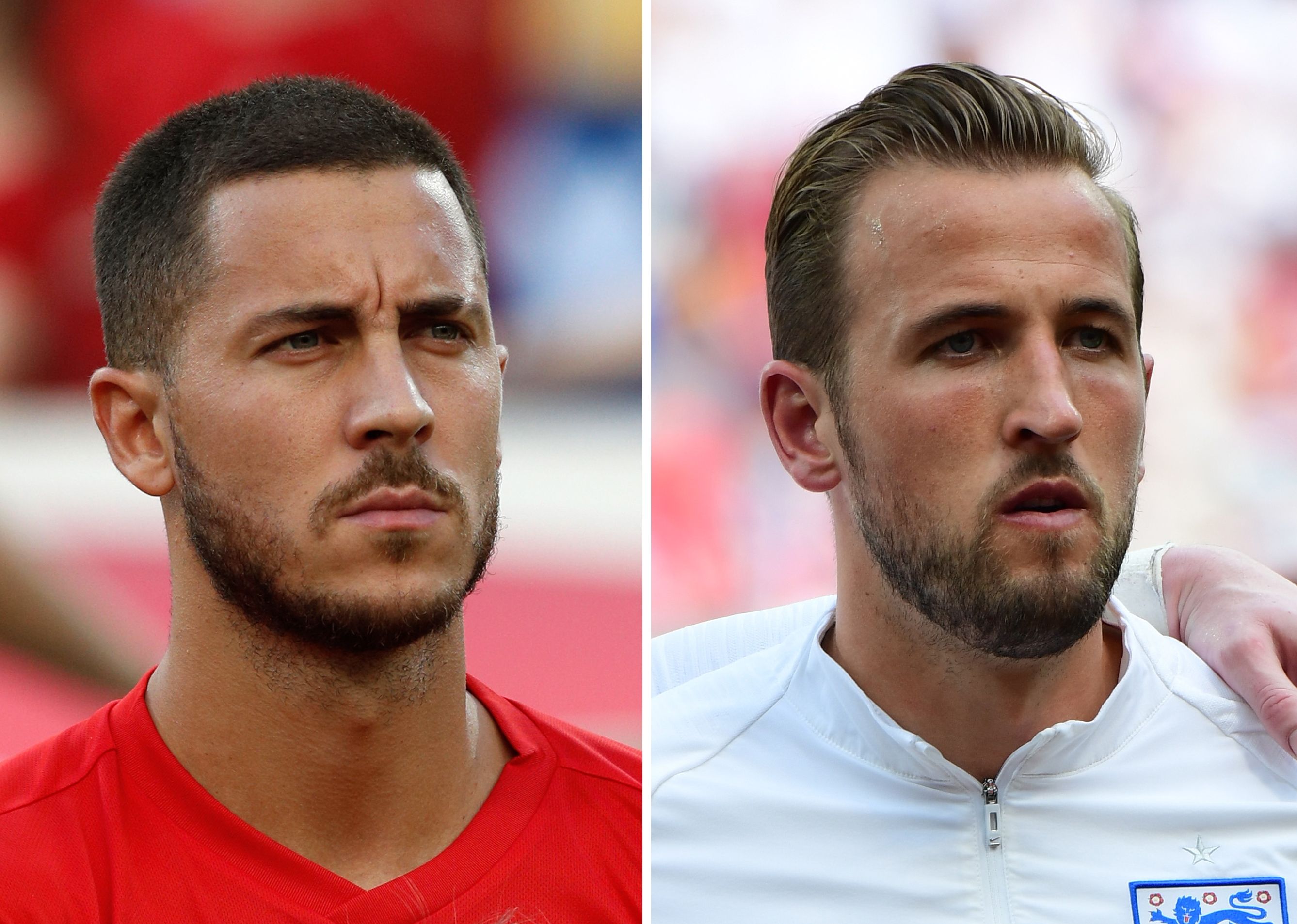 Harry Kane England Eden Hazard Belgium