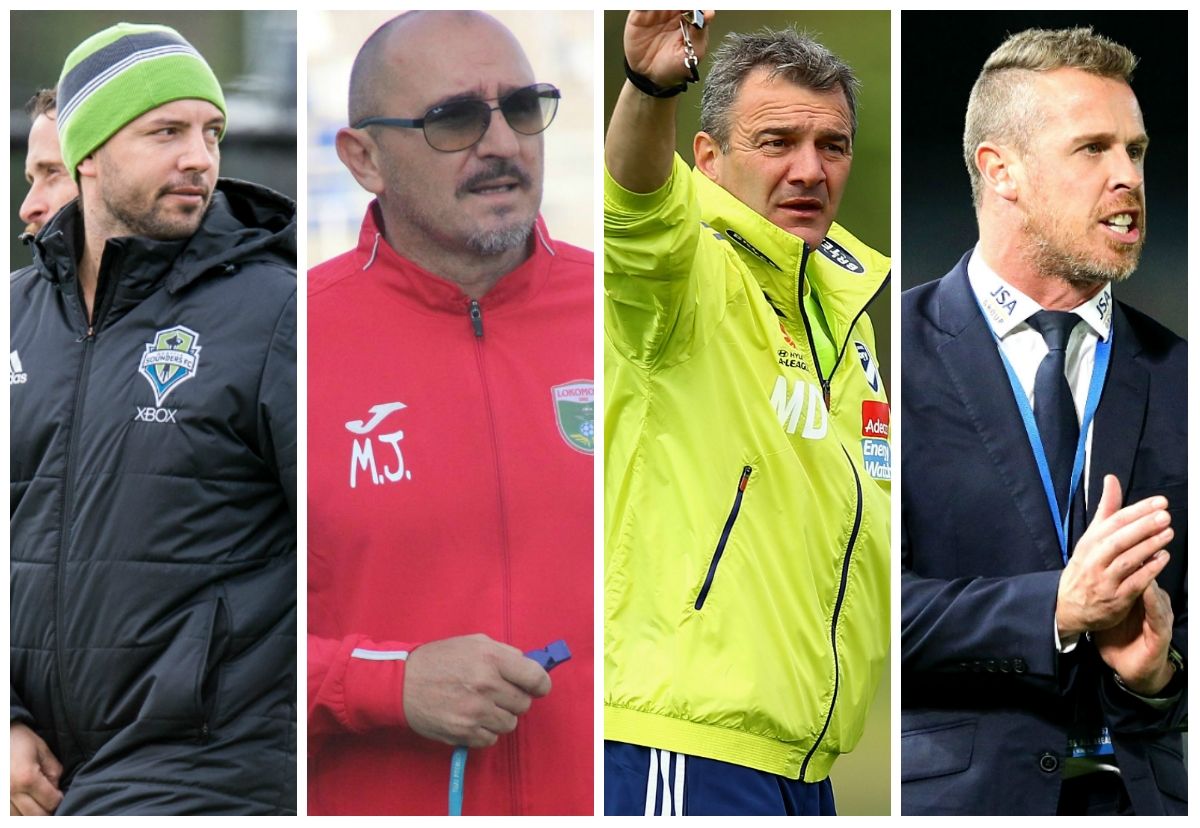 John Hutchinson Seattle Sounders Mirko Jelicic Lokomotiv Tashkent Mehmet Durakovic Melbourne Victory Scott Miller Newcastle Jets