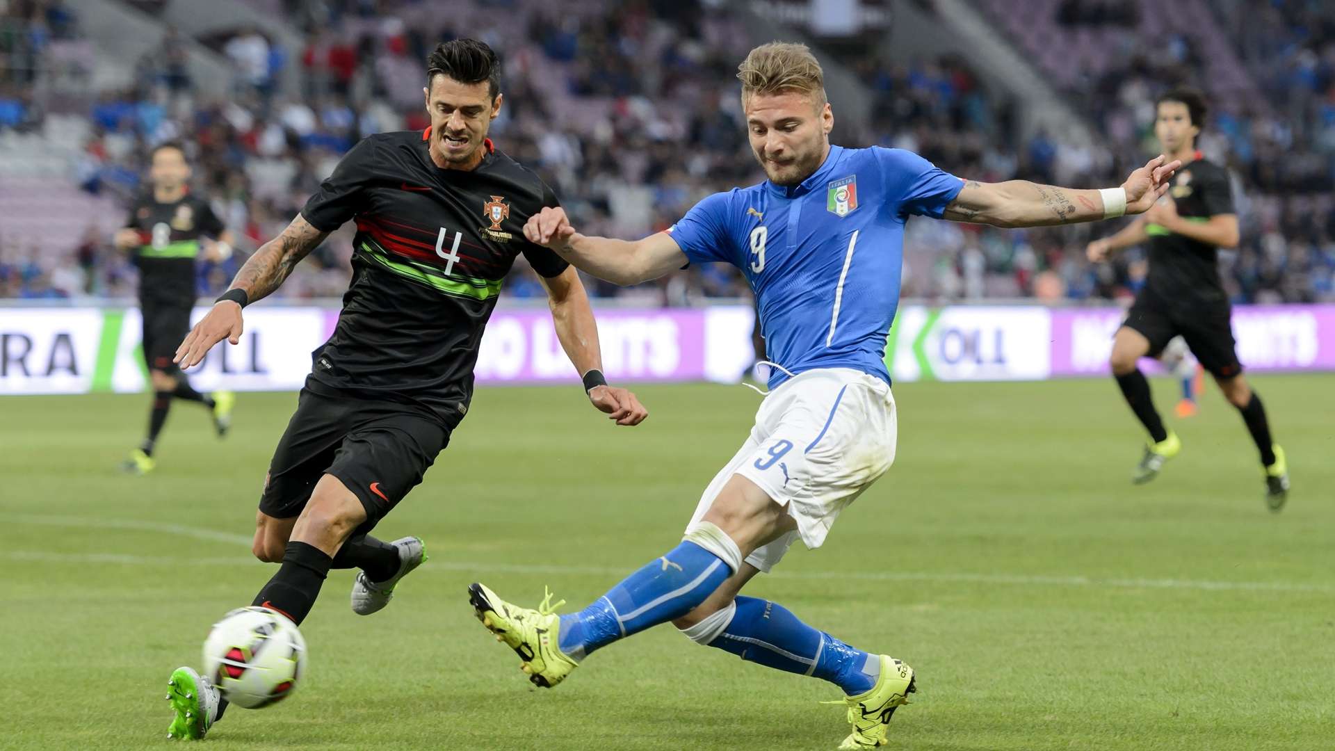 Ciro Immobile Jose Fonte Italy Portugal international friendly 06162015