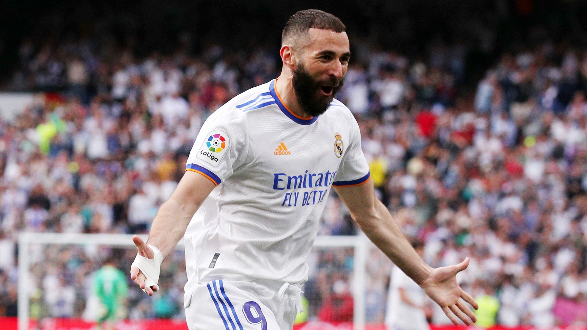 Karim Benzema Real Madrid Espanyol La Liga 2021-22
