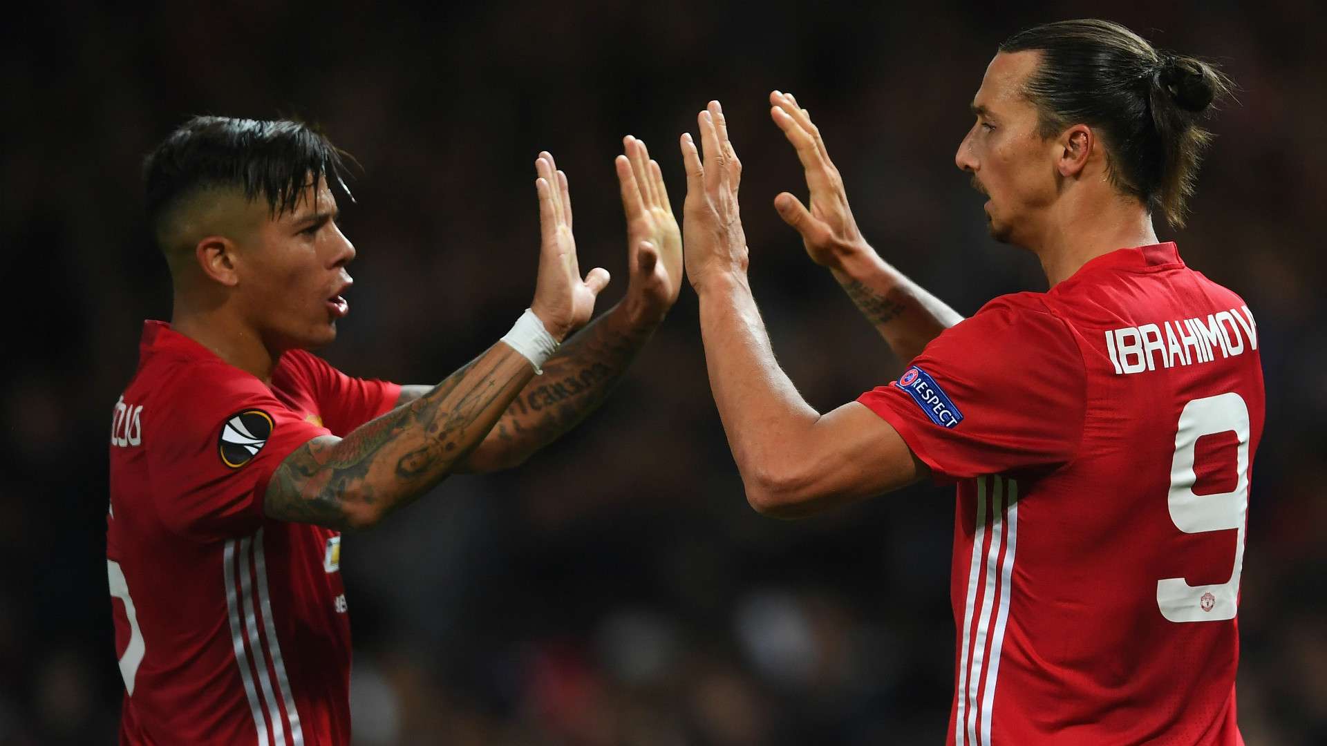 Marcus Rojo Zlatan Ibrahimovic
