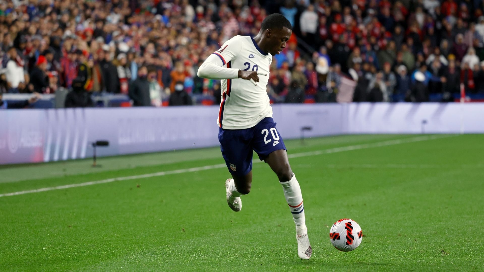 Timothy Weah USMNT 2021