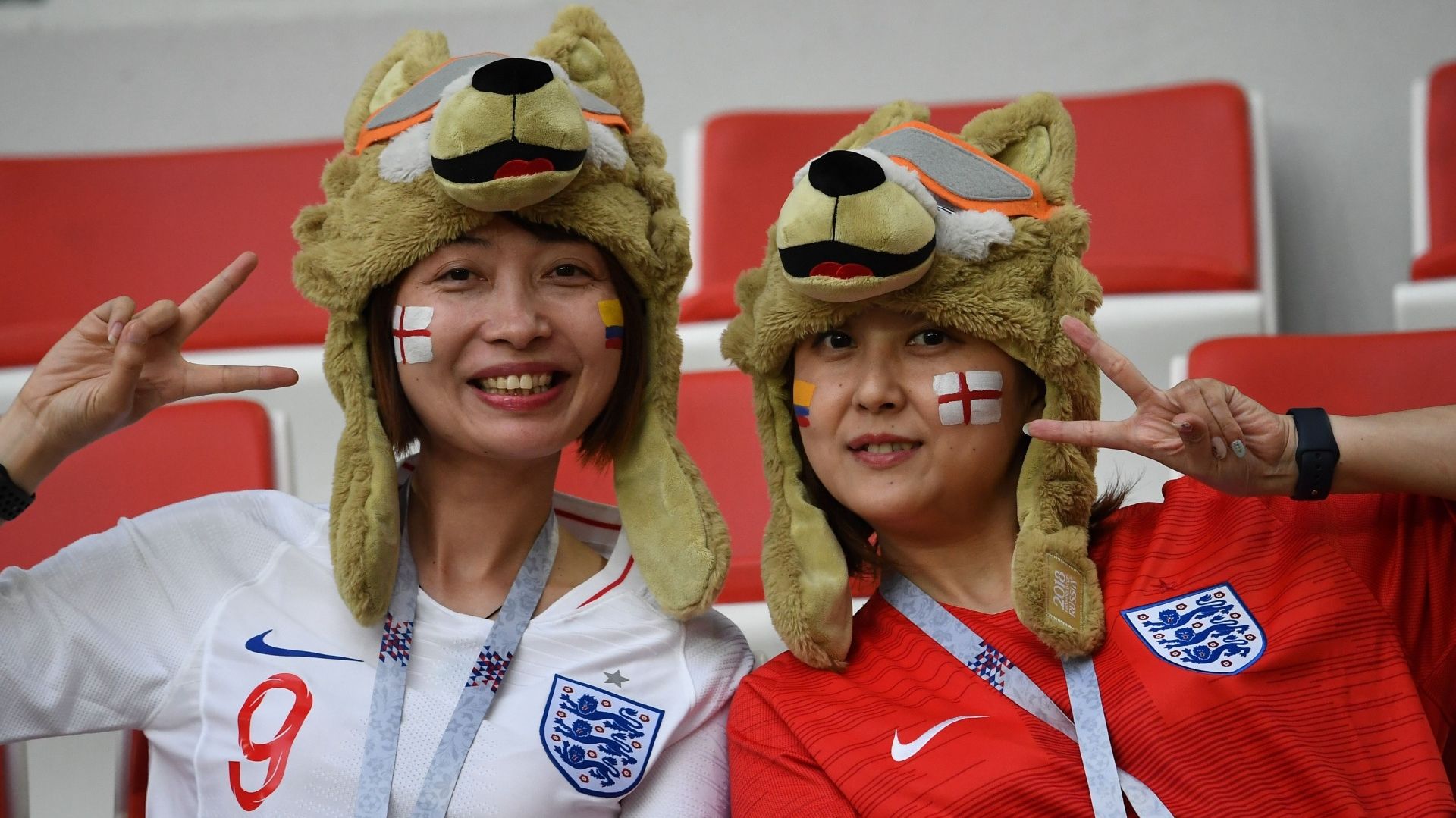 美女サポワールドカップ_コロンビアvsイングランド_イングランド1