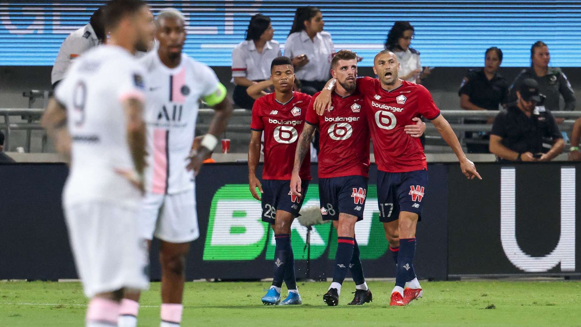 Xeka Burak Yilmaz PSG Lille Trophee des Champions 01082021