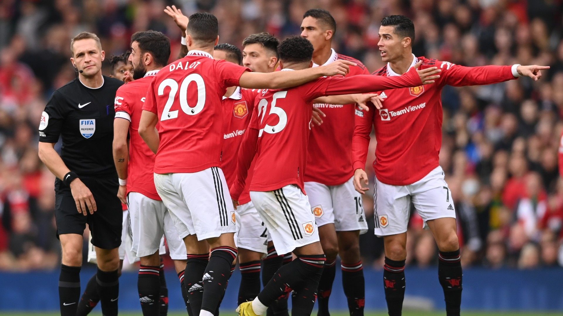 Cristiano Ronaldo Manchester United Premier League 2022-23 Newcastle