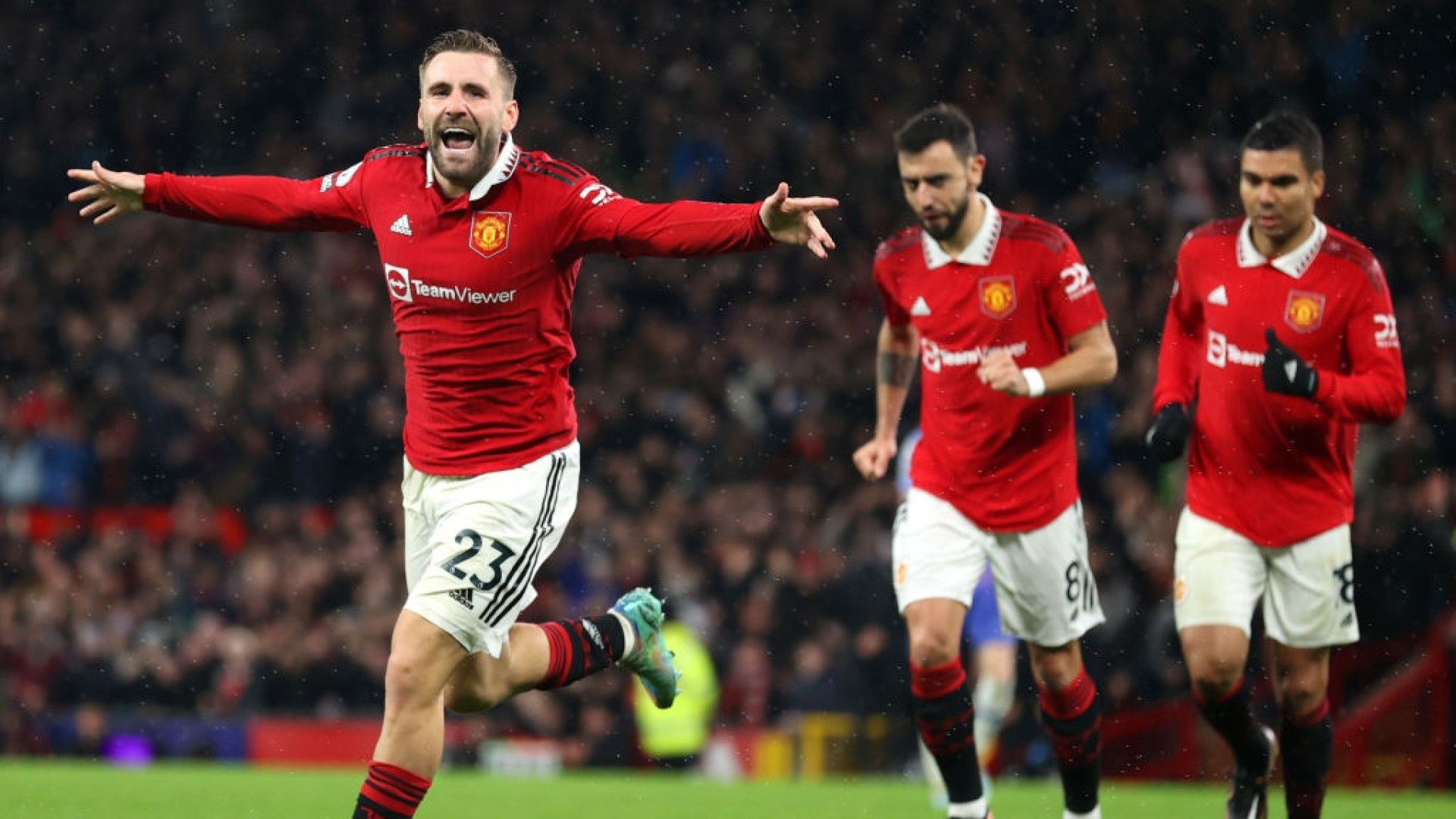 Luke Shaw Mancheste United Premier League 2023