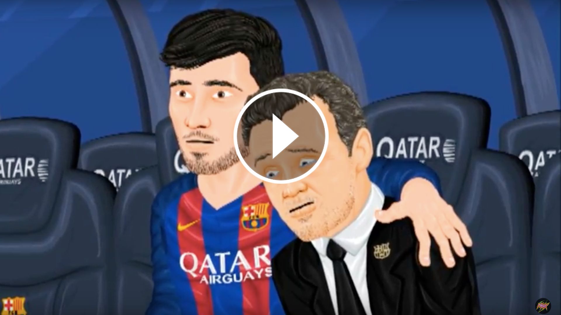 GFX Video Barcelona Juventus