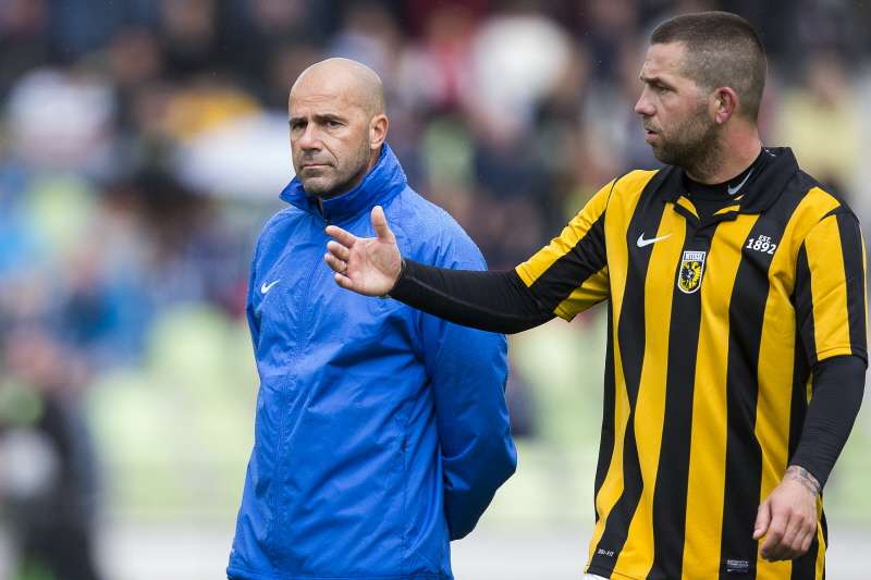 Peter Bosz and Theo Janssen (Vitesse)