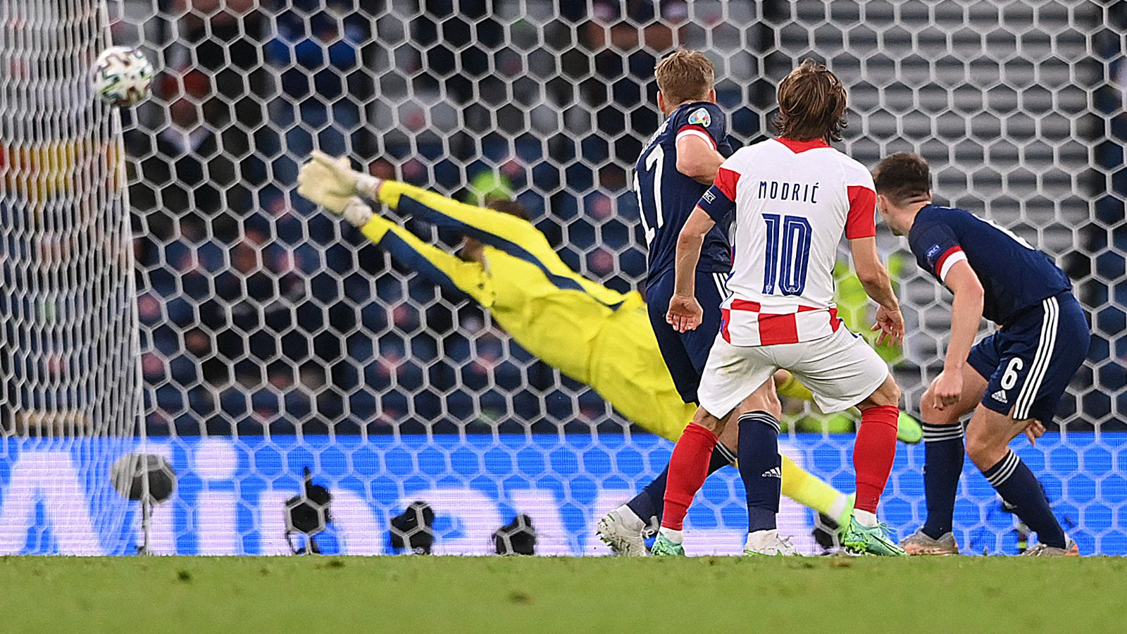 Luka Modric, Croacia vs. Escocia Euro 2020