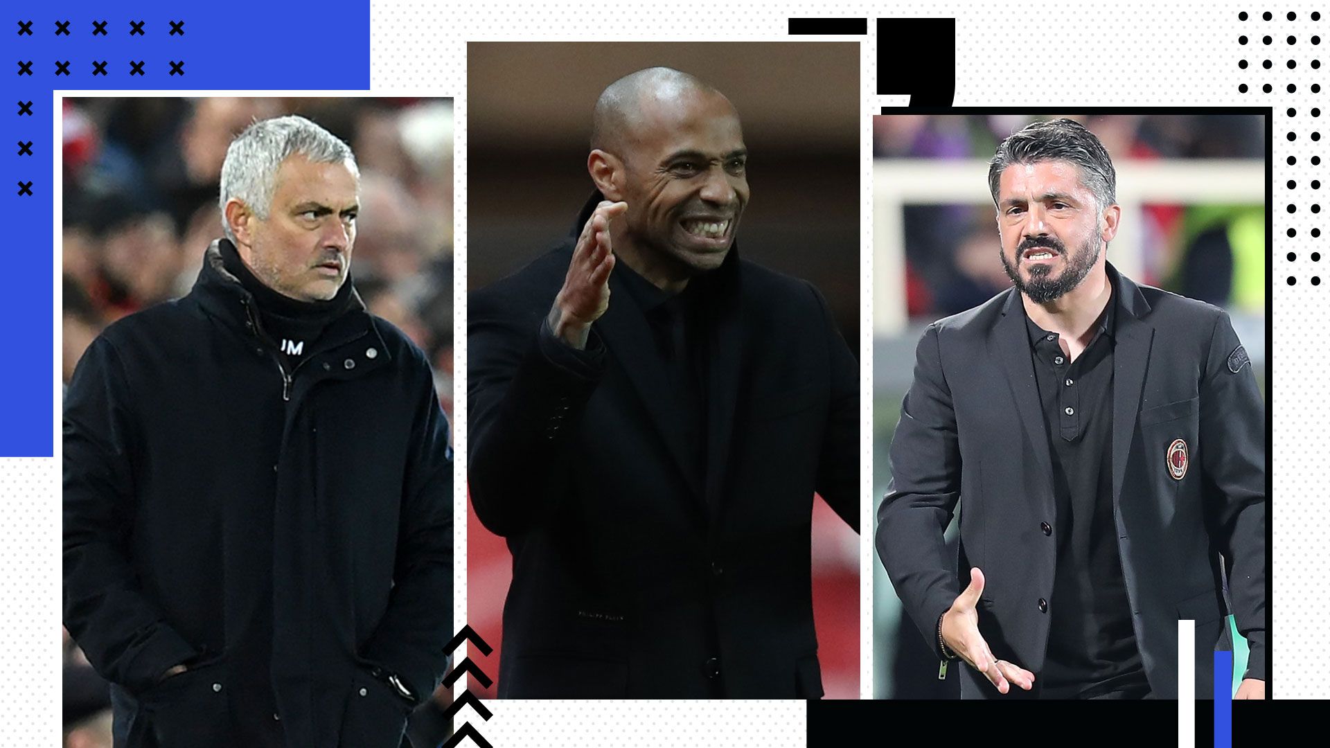 Trainer Template Mourinho Gattuso Henry