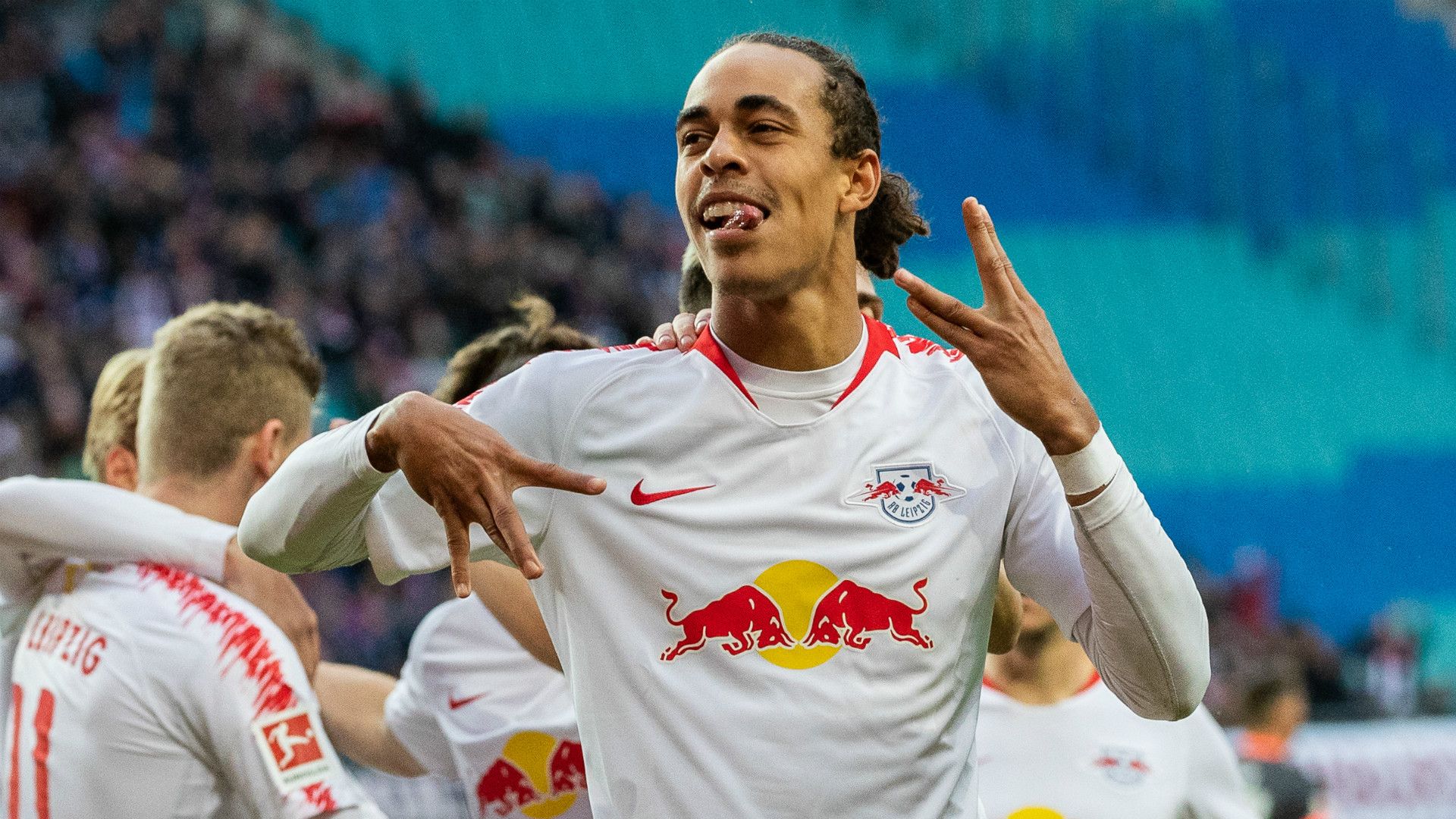 Yussuf Poulsen RB Leipzig Nürnberg 07102018