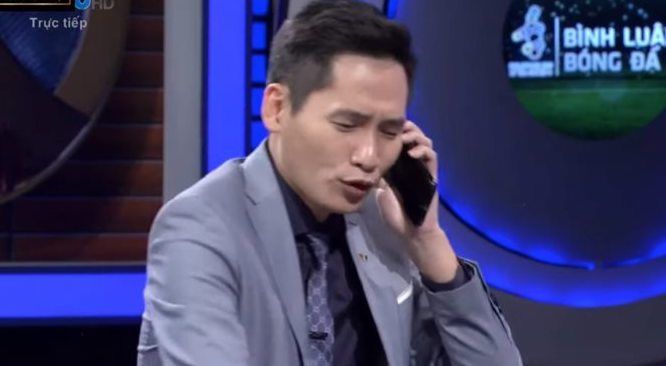 VTV Commentator Nguyen Quoc Khanh