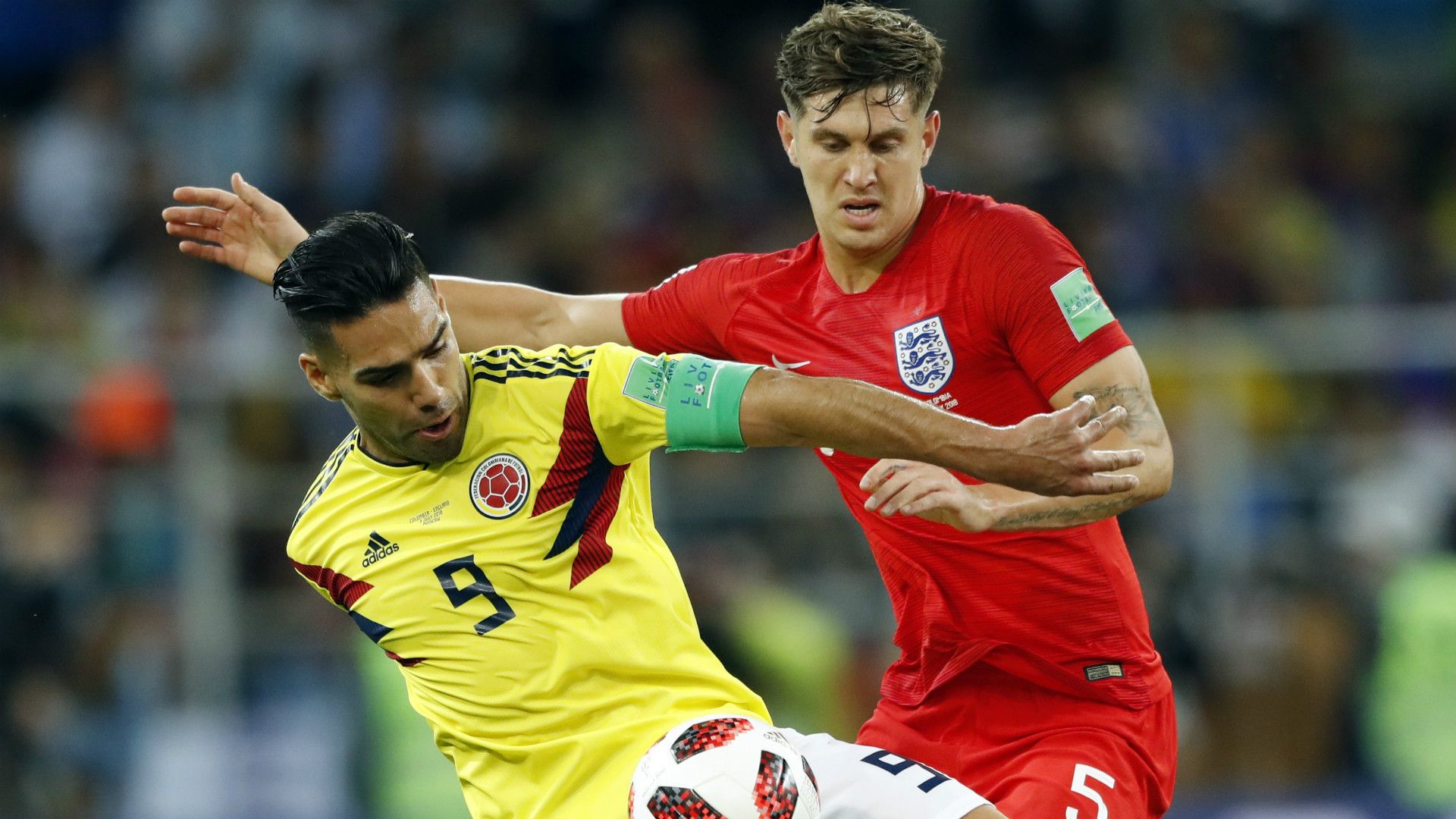 John Stones Radamel Falcao England Colombia WC 2018