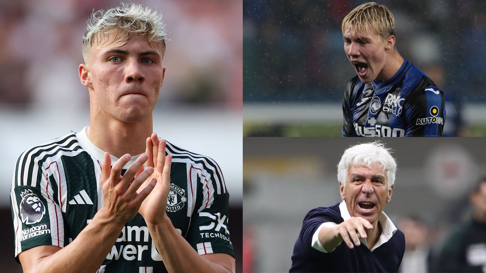 Rasmus Hojlund Manchester United Atalanta