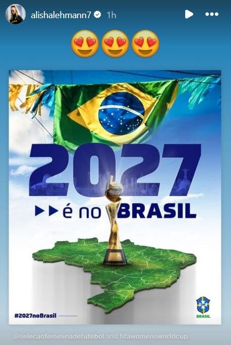 Alisha Lehmann Brazil 2027