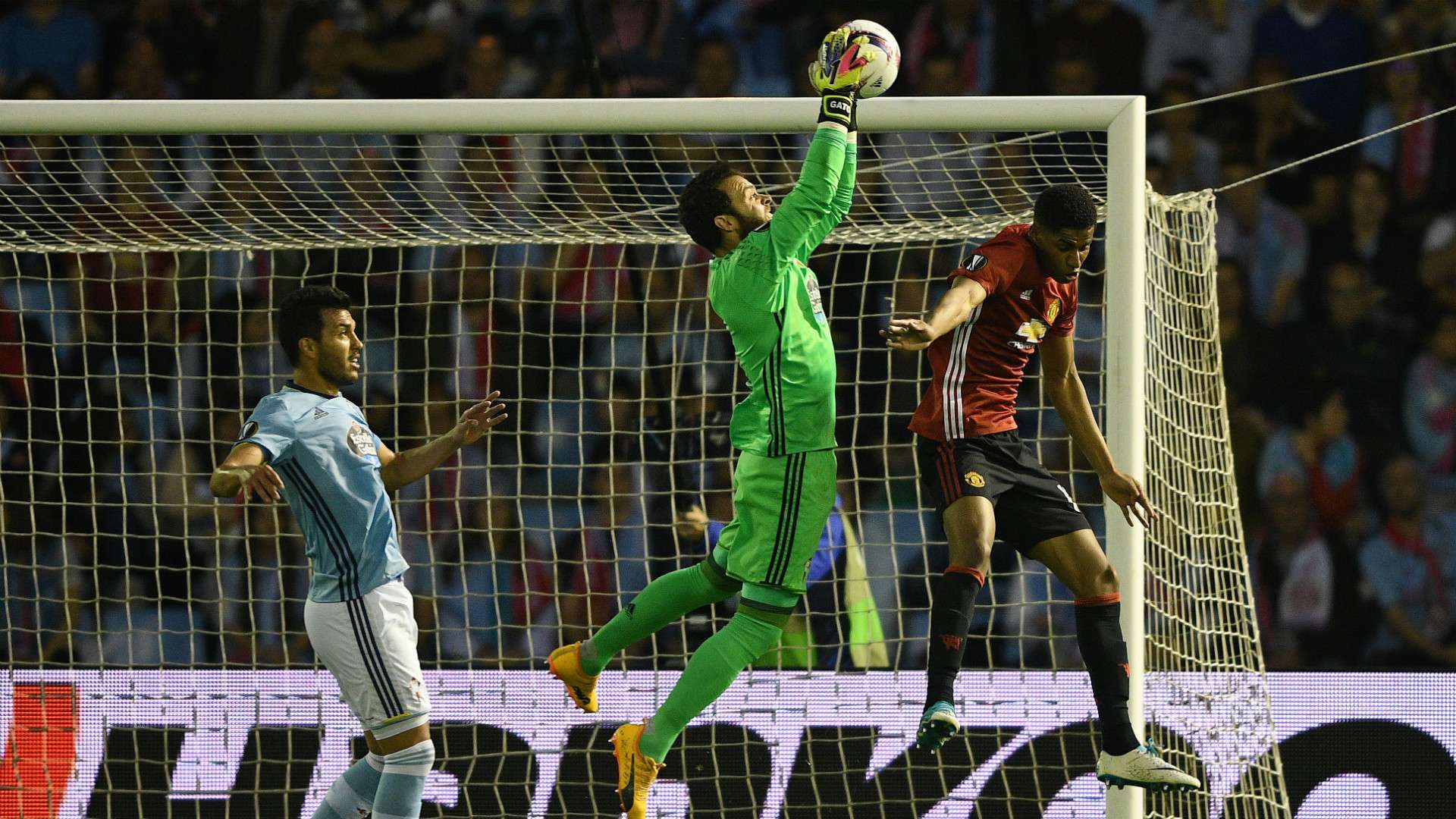 Sergio Alvarez Celta Manchester United Europa League