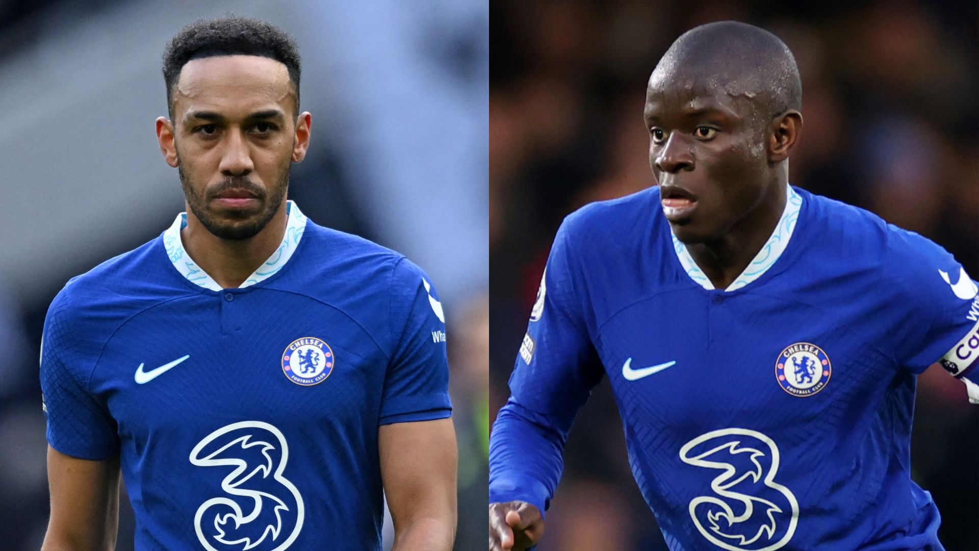 Chelsea split Aubameyang Kante