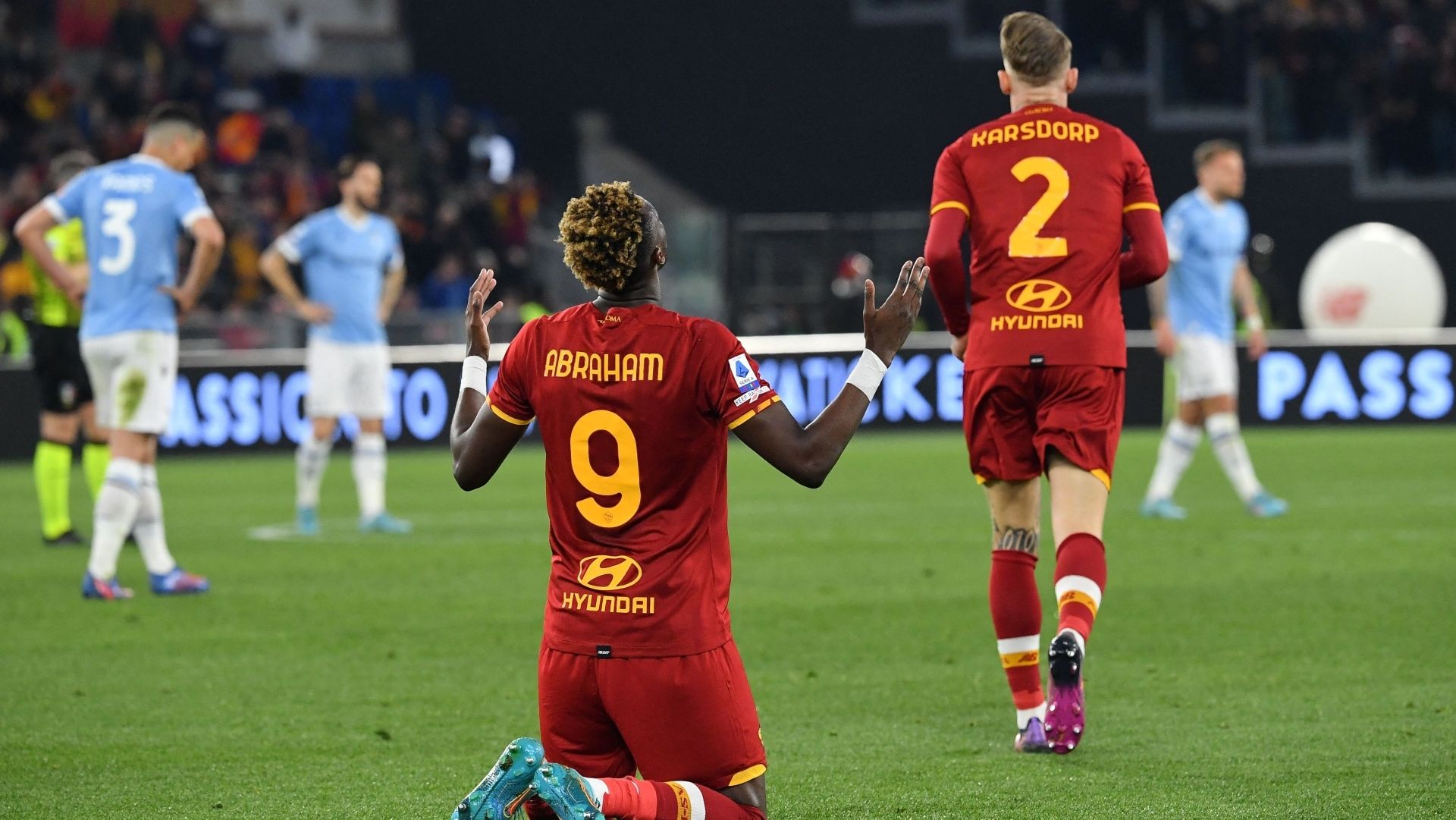 Tammy Abraham Roma Lazio 20032022