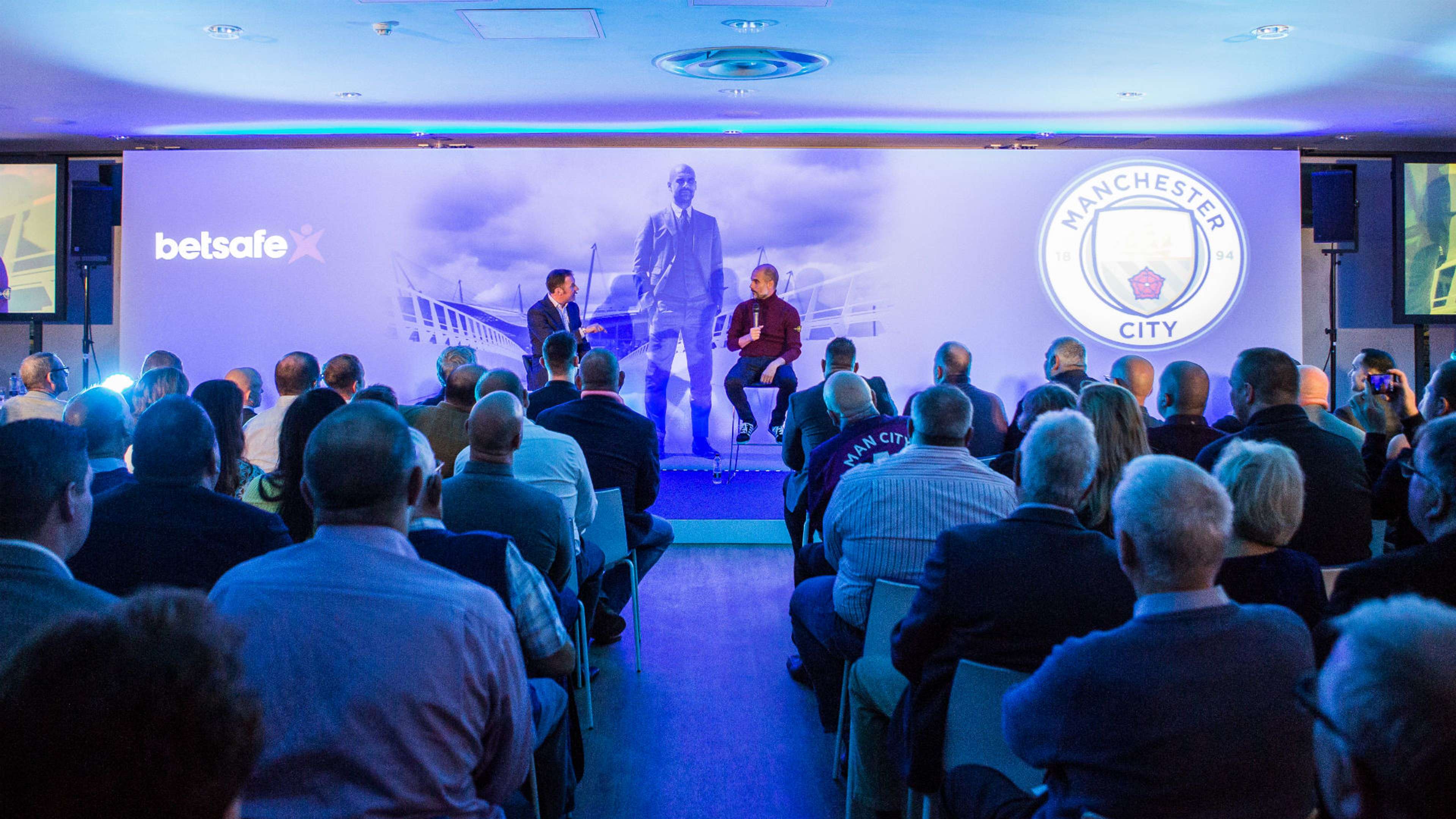 Pep Guardiola Manchester City Evening With The Manager