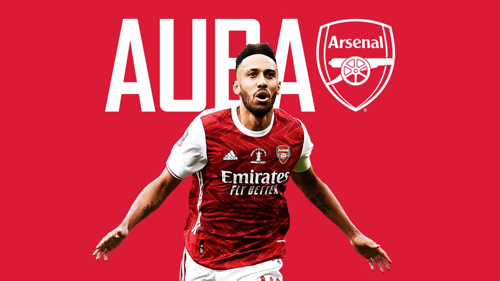 Aubameyang Arsenal Signing GFX