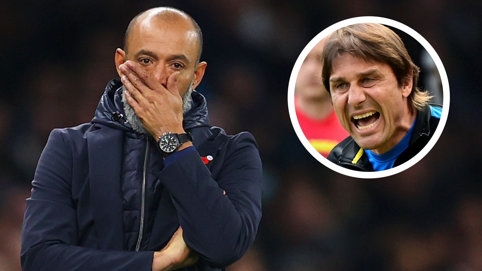 Nuno Espirito Santo Antonio Conte GFX