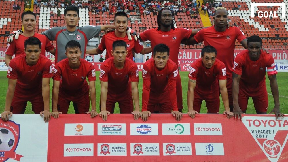 Hải Phòng Sanna Khánh Hòa BVN Vòng 18 V.League 2017