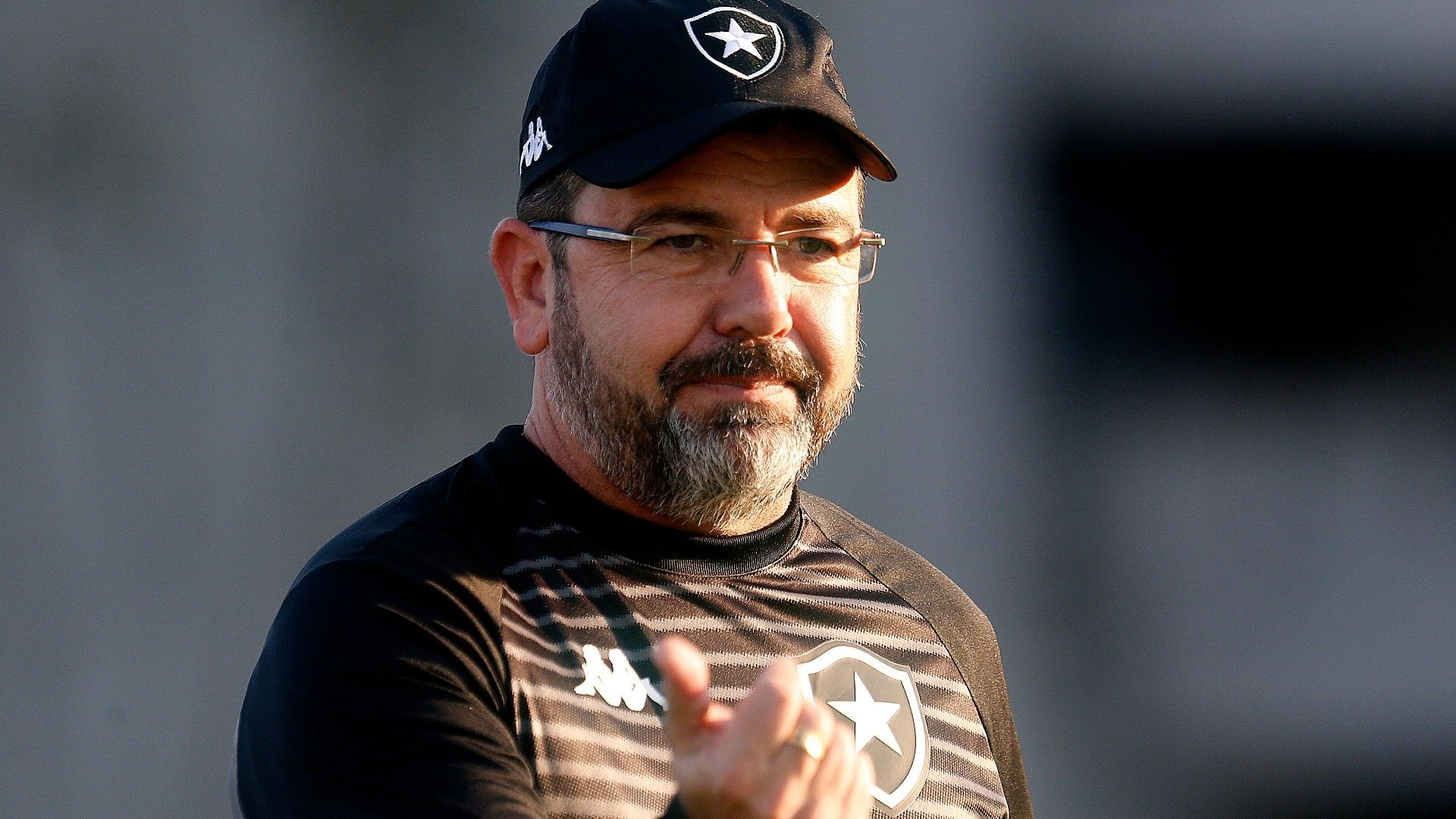 Enderson Moreira Botafogo treino 2021