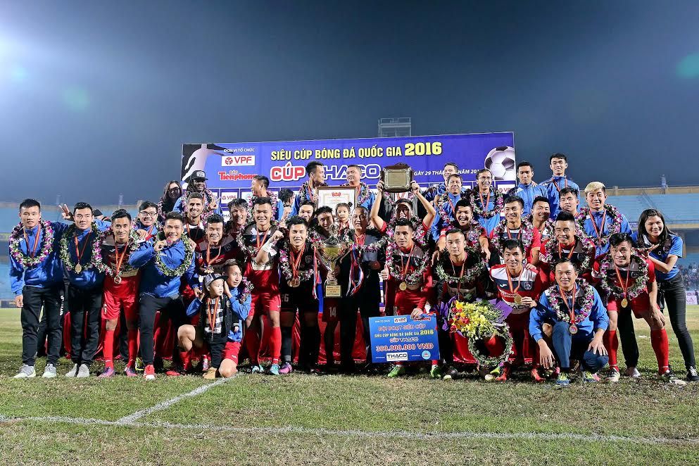 Than QN vô địch Siêu Cúp QG