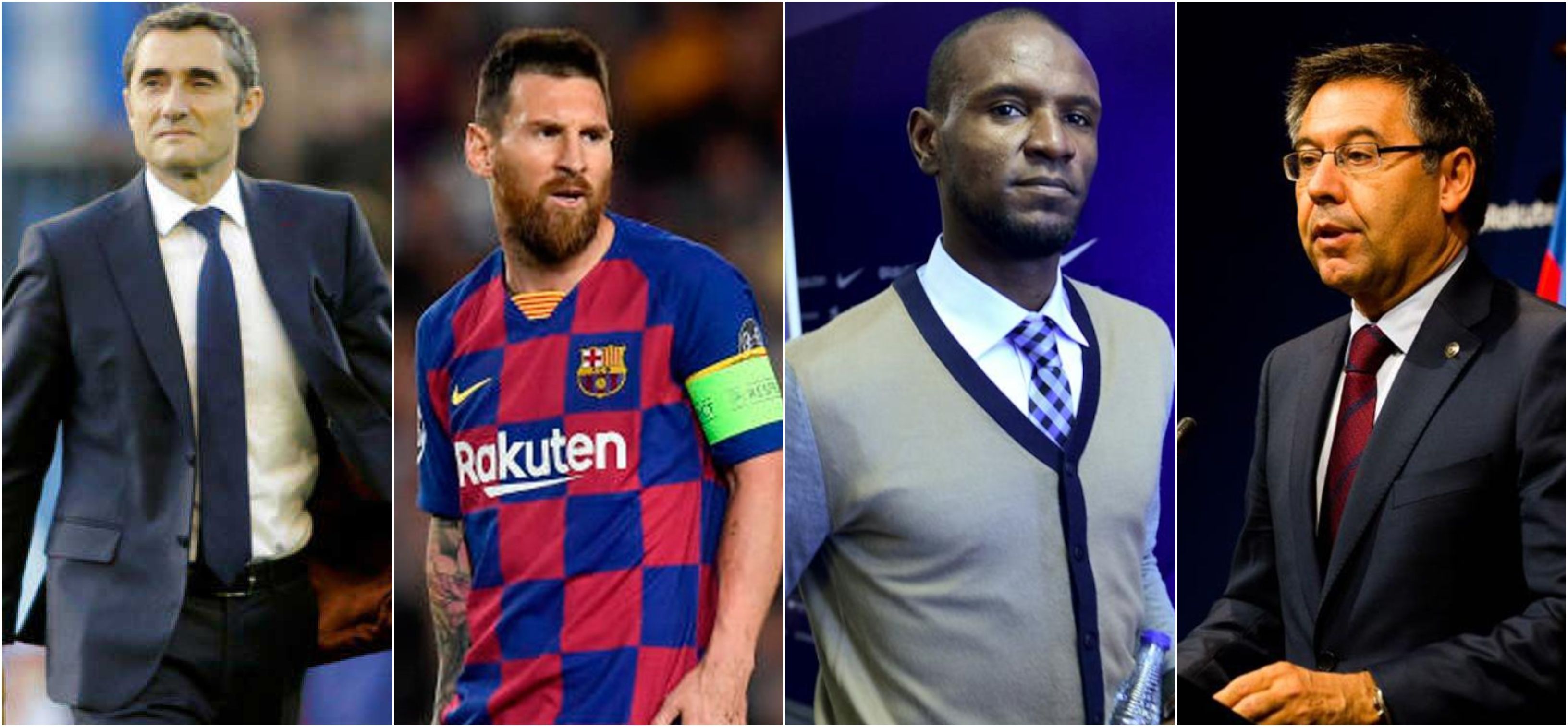 Valverde Messi Abidal Bartomeu Barcelona