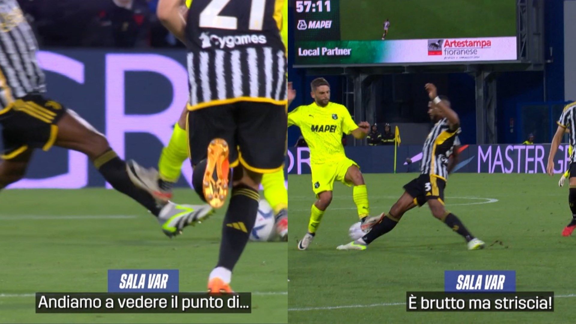 Berardi Sassuolo Juventus