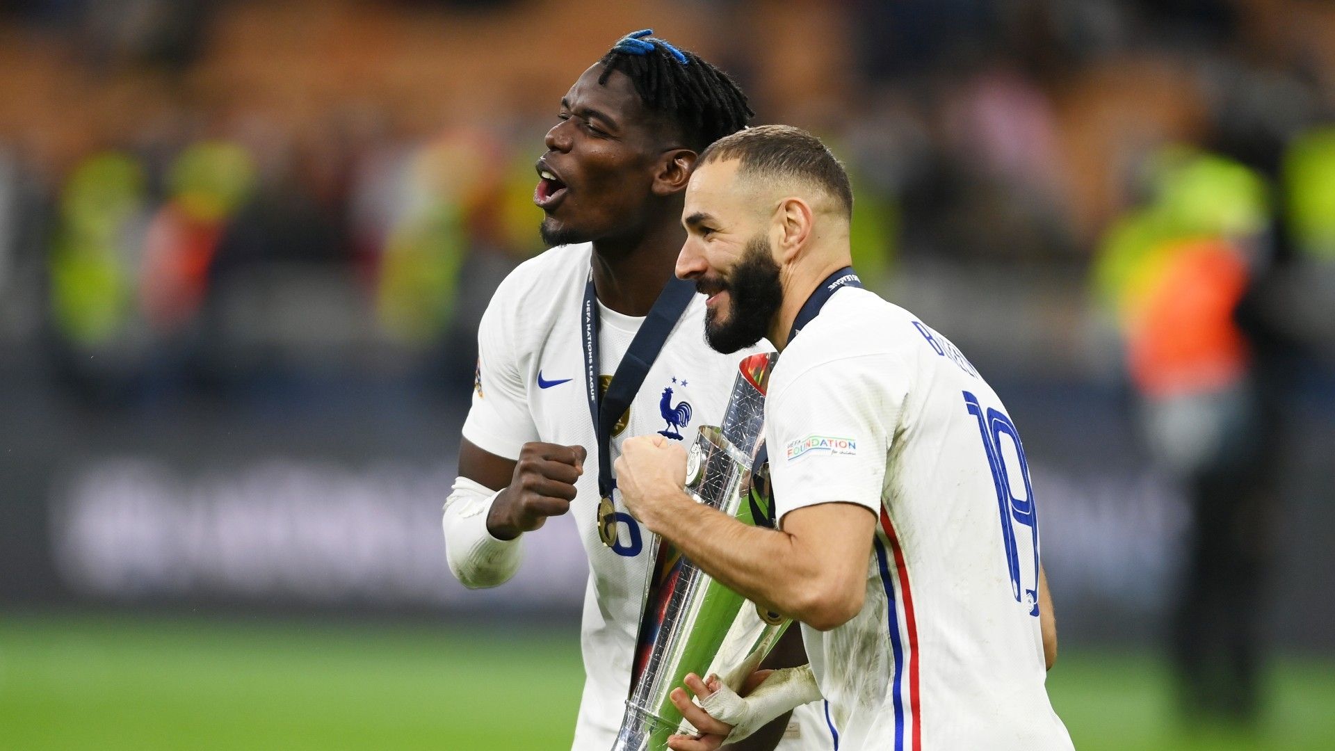 Benzema Pogba France