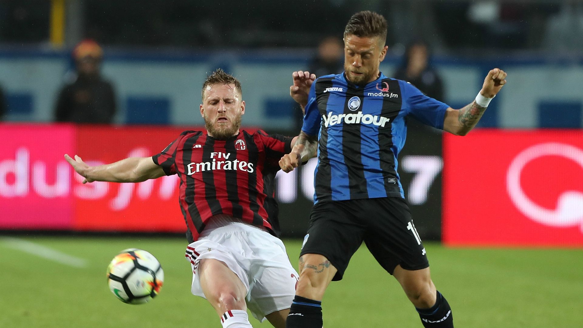 Ignazio Abate Alejandro Gomez Atalanta Milan Serie A