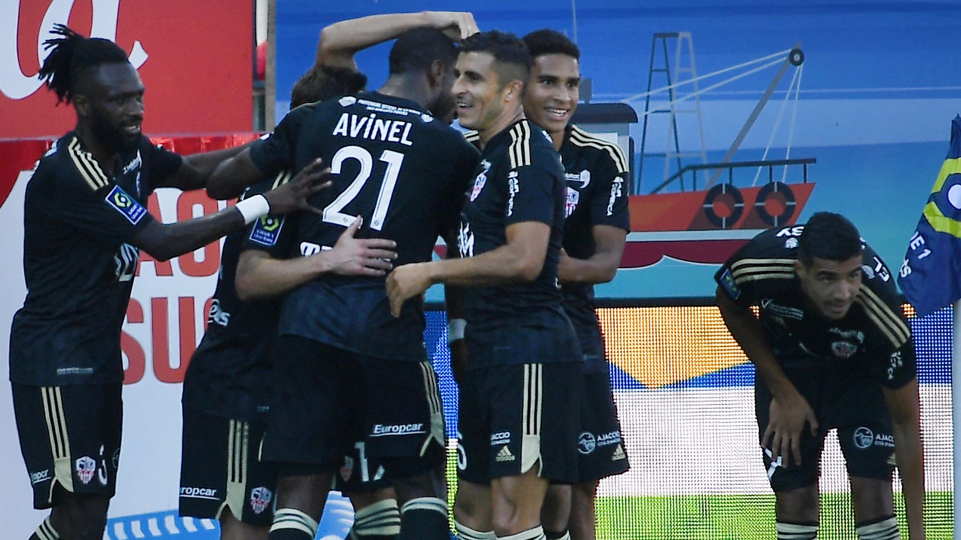 Brest Ajaccio 0-1 Ligue 1 8e journée