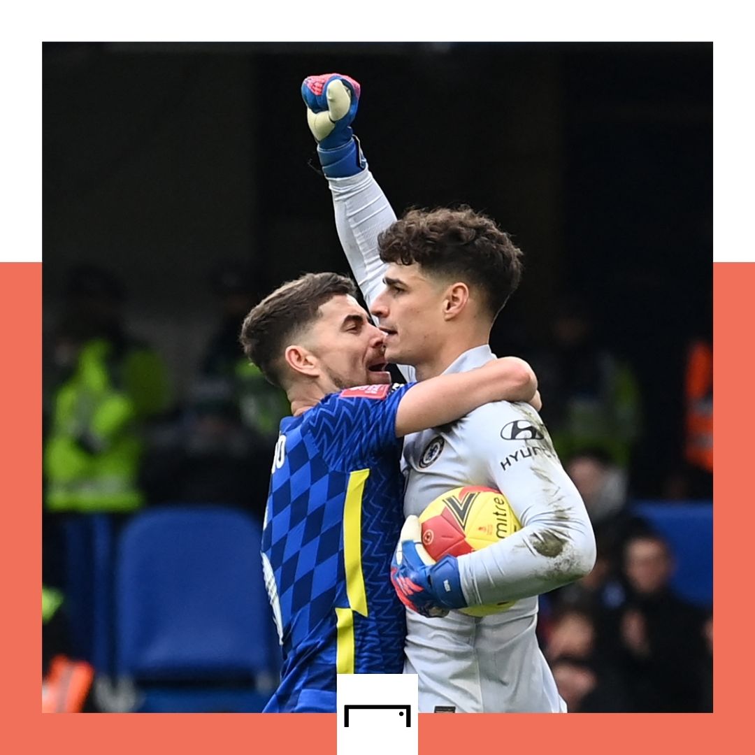 Kepa Jorginho Chelsea Plymouth FA Cup 2021-22 GFX