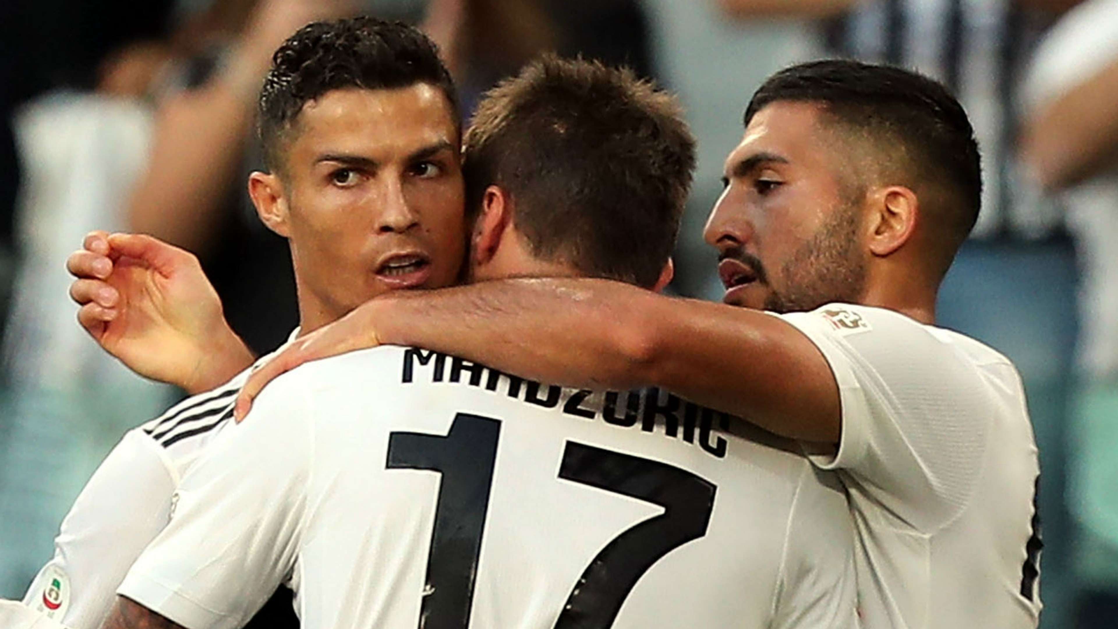 Cristiano Ronaldo Mario Mandzukic Emre Can Juventus 2018-19