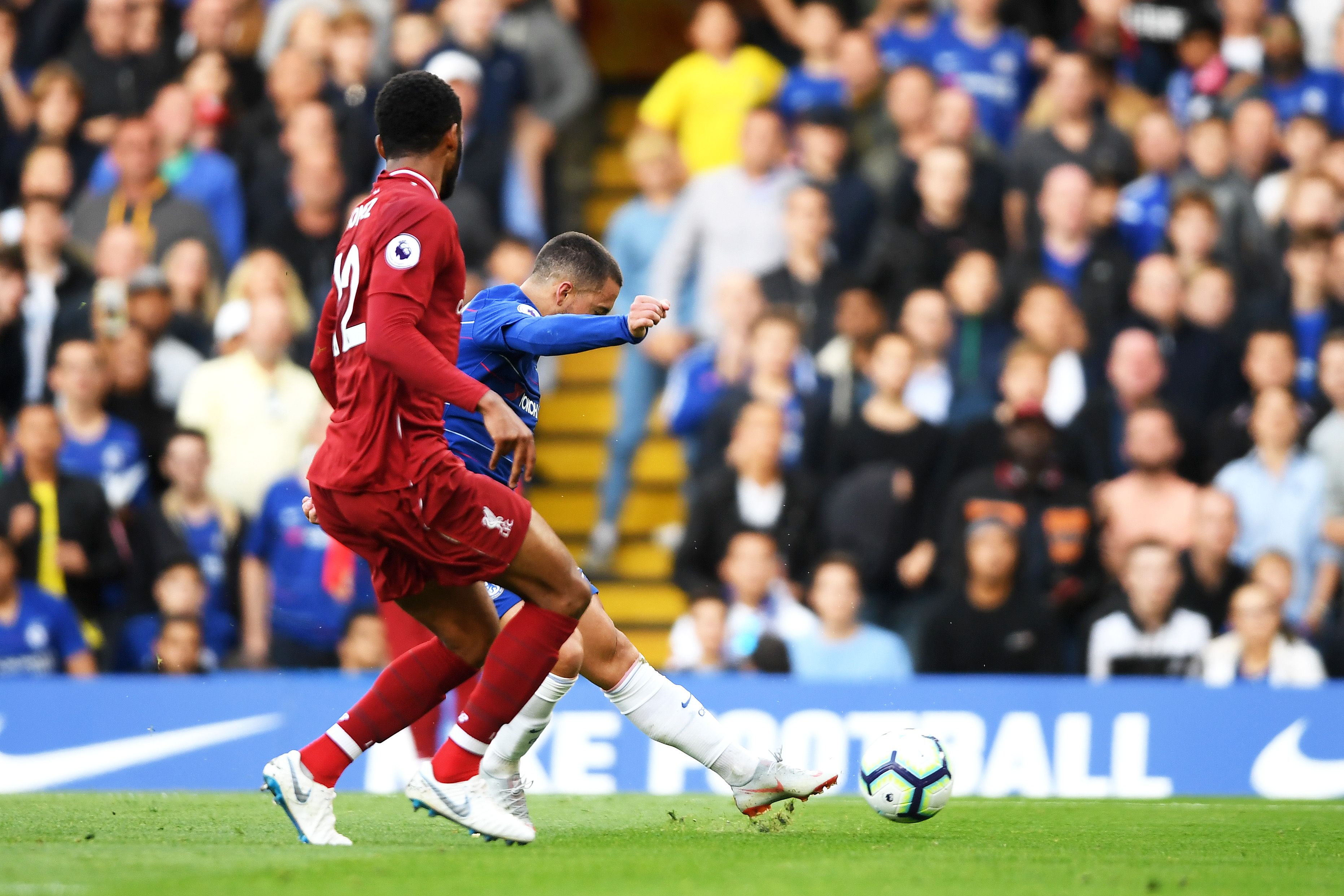 Eden Hazard Chelsea Liverpool Premier League