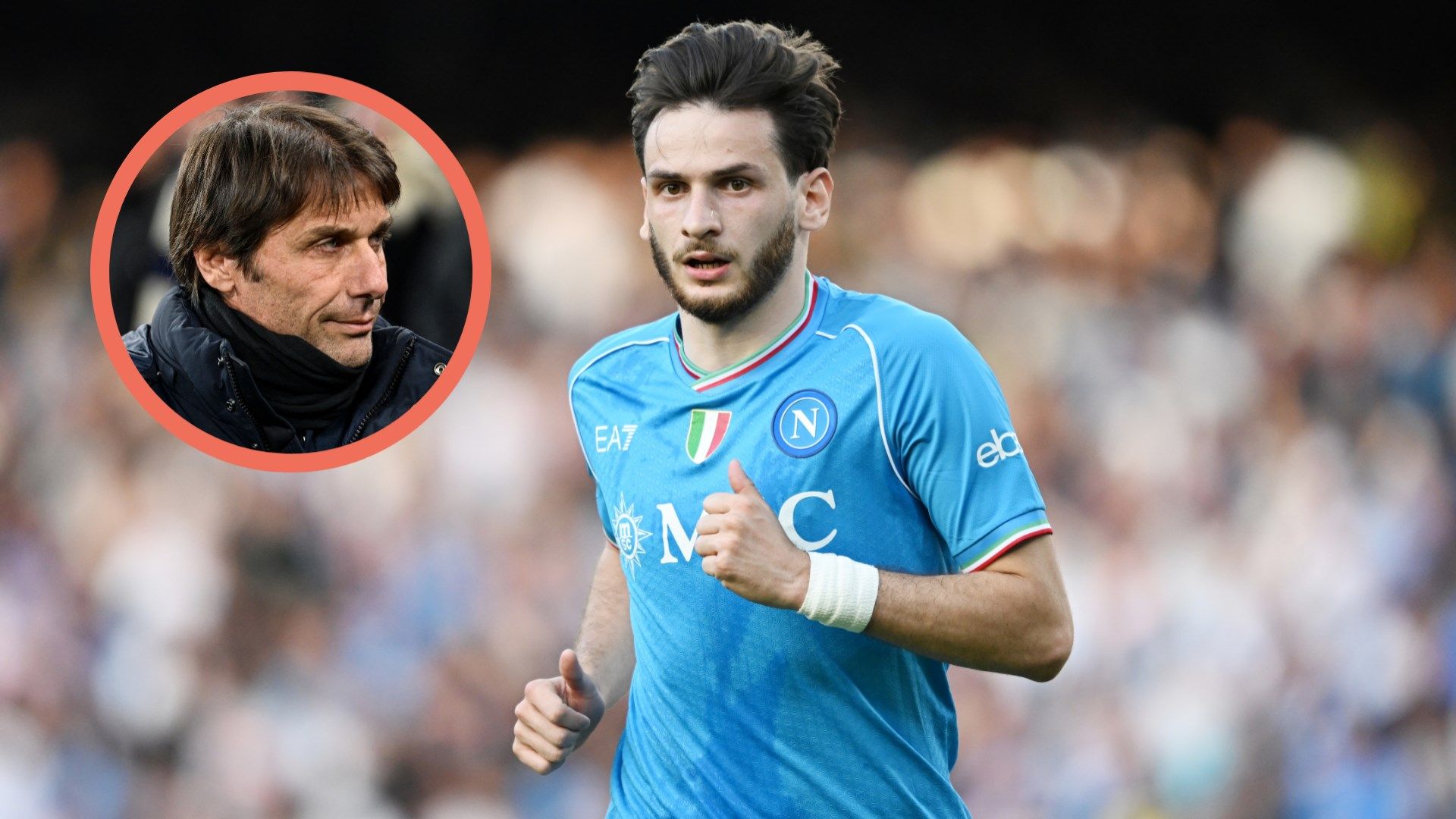 Kvaratskhelia sul futuro: "Rispetto Conte e il Napoli ma non so ancora se  resto: decido dopo gli Europei" | Goal.com Italia