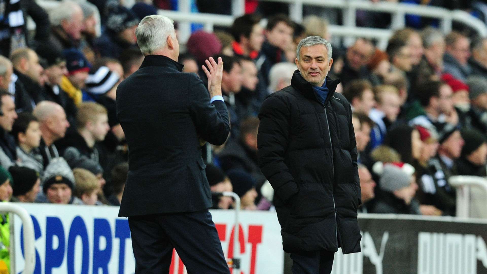 Jose Mourinho Alan Pardew Chelsea Newcastle December 2014