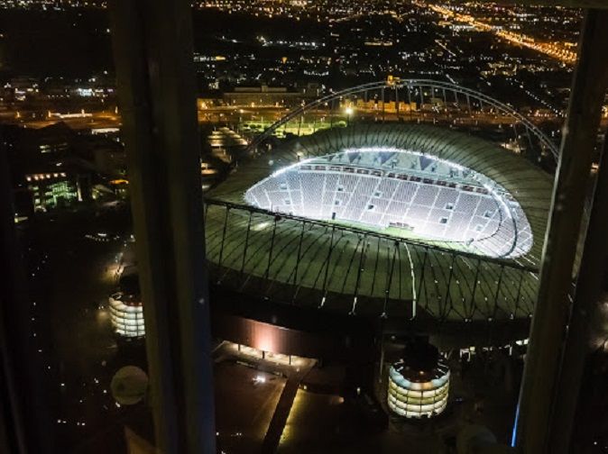 Khalifa Stadium Birds eye