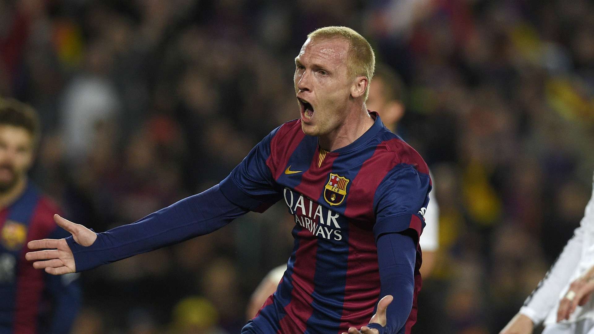 Barcelona Real Madrid La Liga Jeremy Mathieu 22032015
