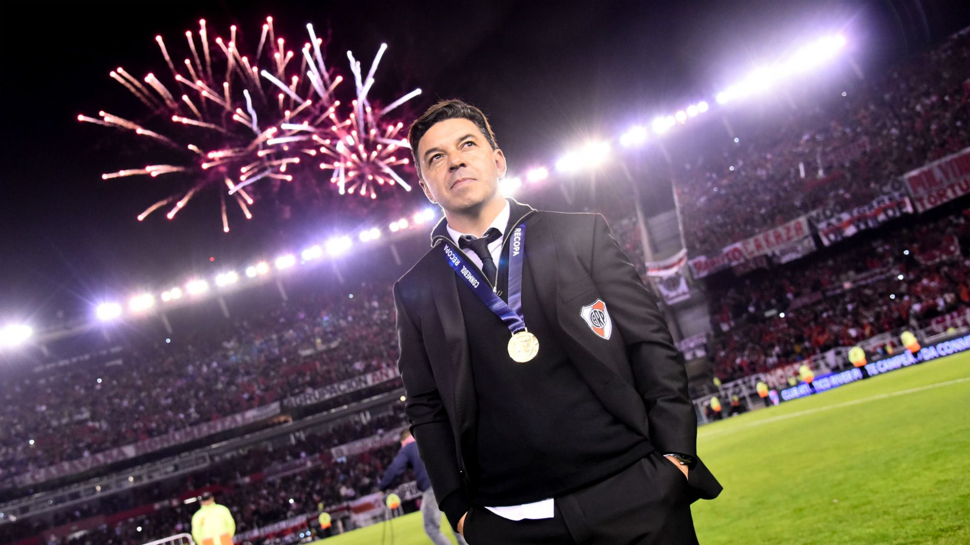 Marcelo Gallardo River Plate Athletico Paranaense Recopa Sudamericana 30052019