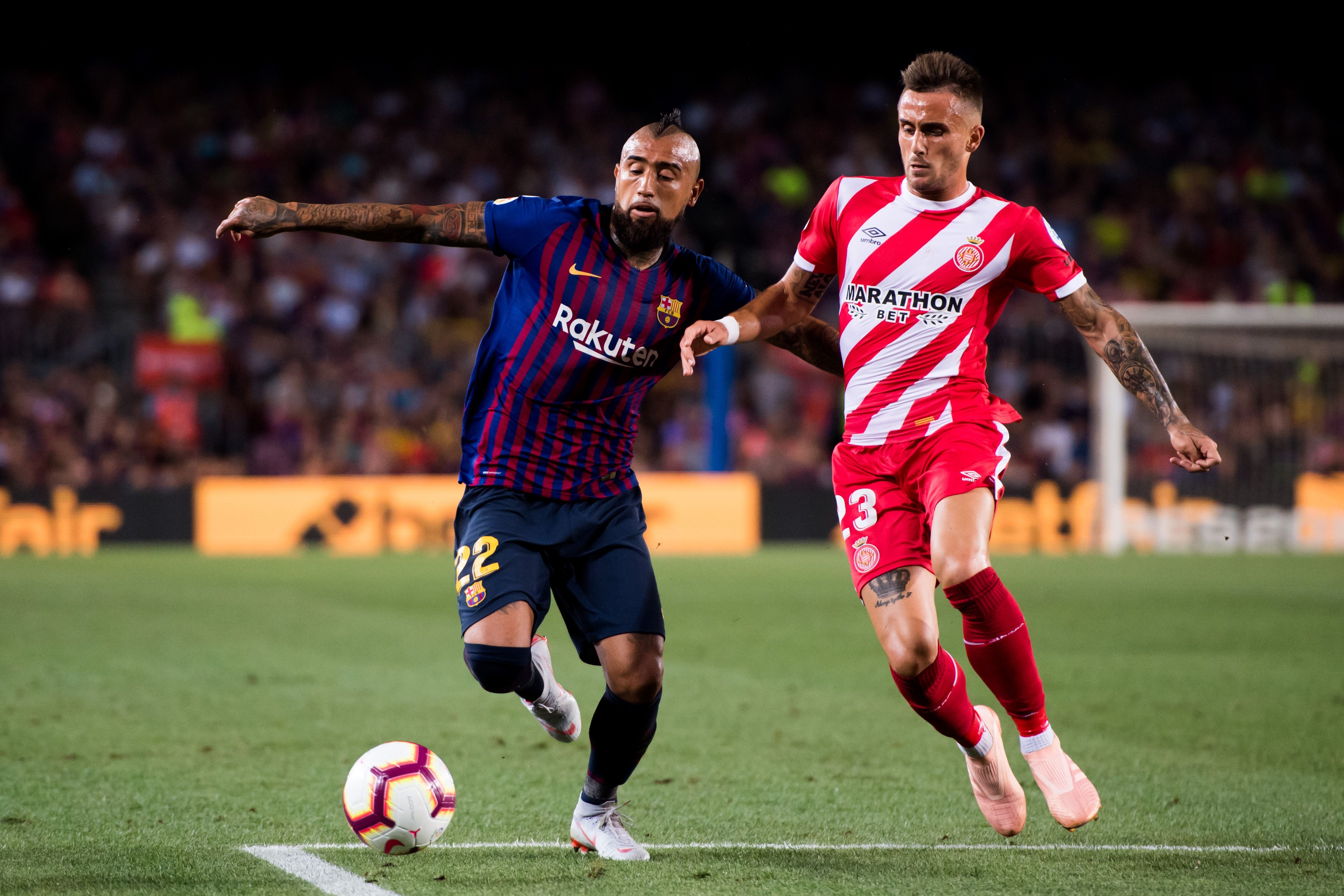 ARTURO VIDAL BARCELONA GIRONA LALIGA