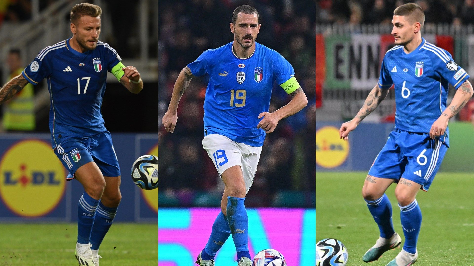 Immobile Bonucci Verratti Italy