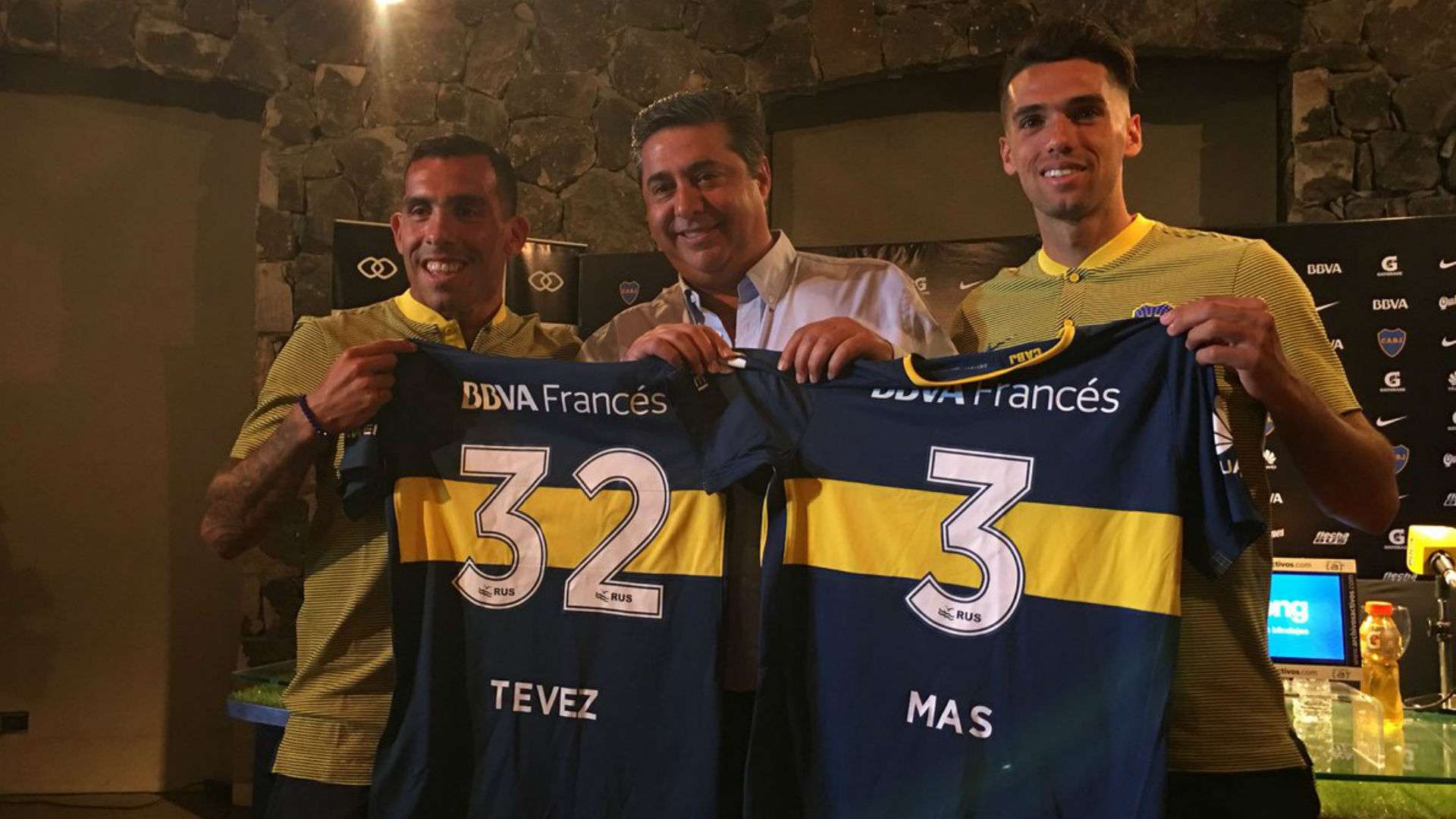 Tevez Angelici Mas Boca 09012018