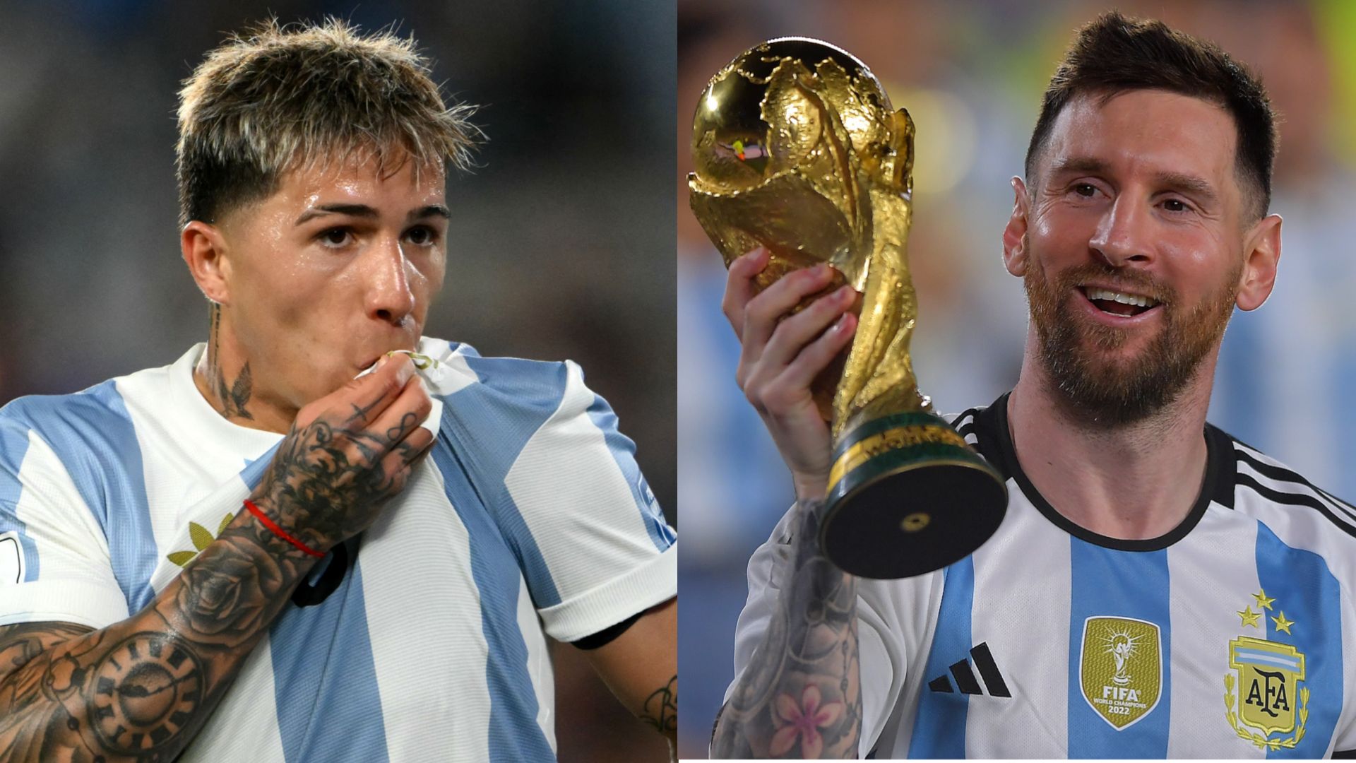 Enzo Fernandez Lionel Messi Argentina World Cup