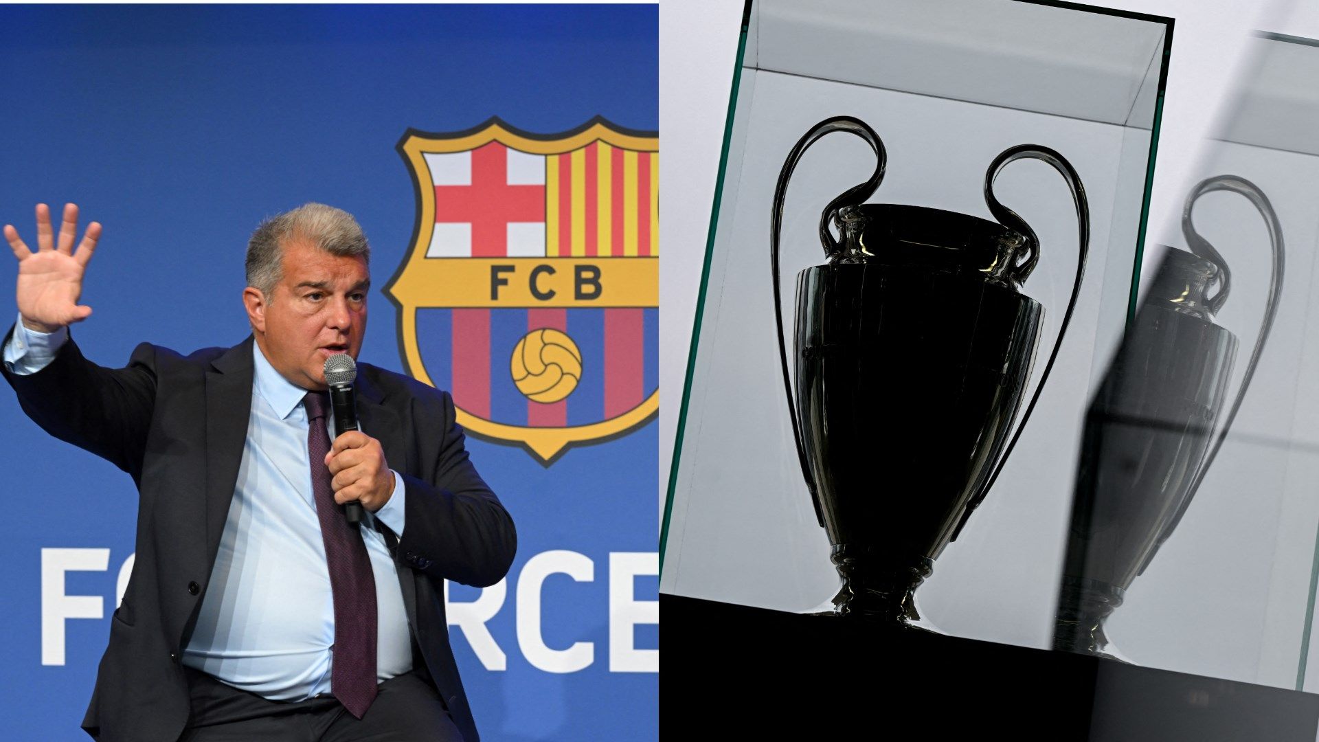 Joan Laporta, Champions League GFX