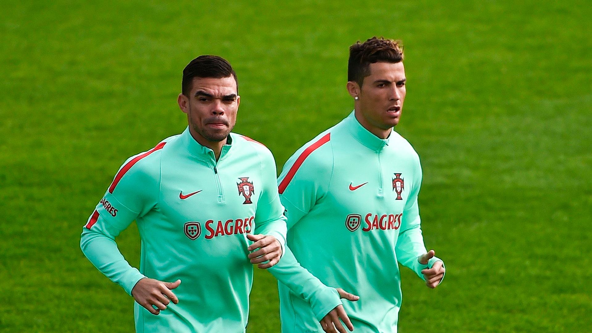 Pepe Cristiano Ronaldo Portugal 27032017